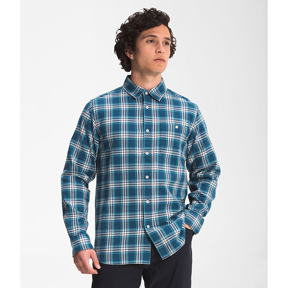 The North Face Shirts Mens Australia - The North Face Hayden Pass 2.0 Blue (VOH-789403)